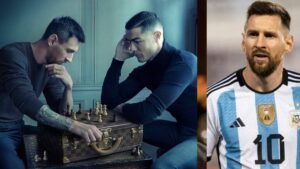 Lionel Messi and Cristiano Ronaldo