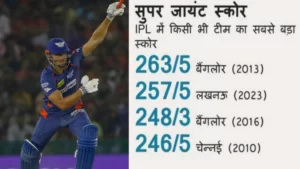 This year's IPL match etched its name in history