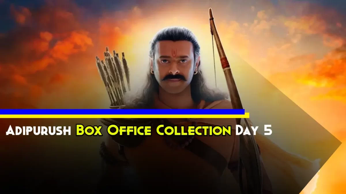 Adipurush Box Office Collection Day 5: Earns ₹13.46 Crore, Total Gross So Far ₹395 Crore