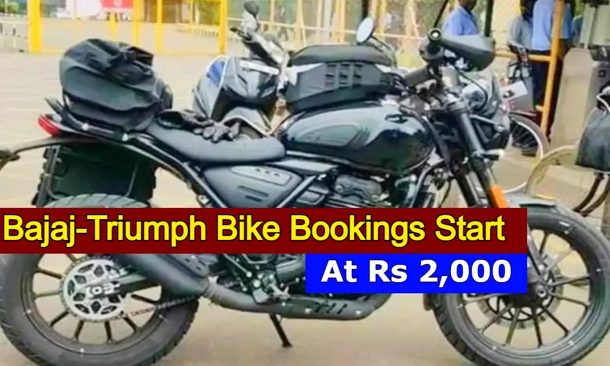 Bajaj-Triumph Bike Bookings Start at Rs 2,000: Here Are Specifications and Features, Launch Date