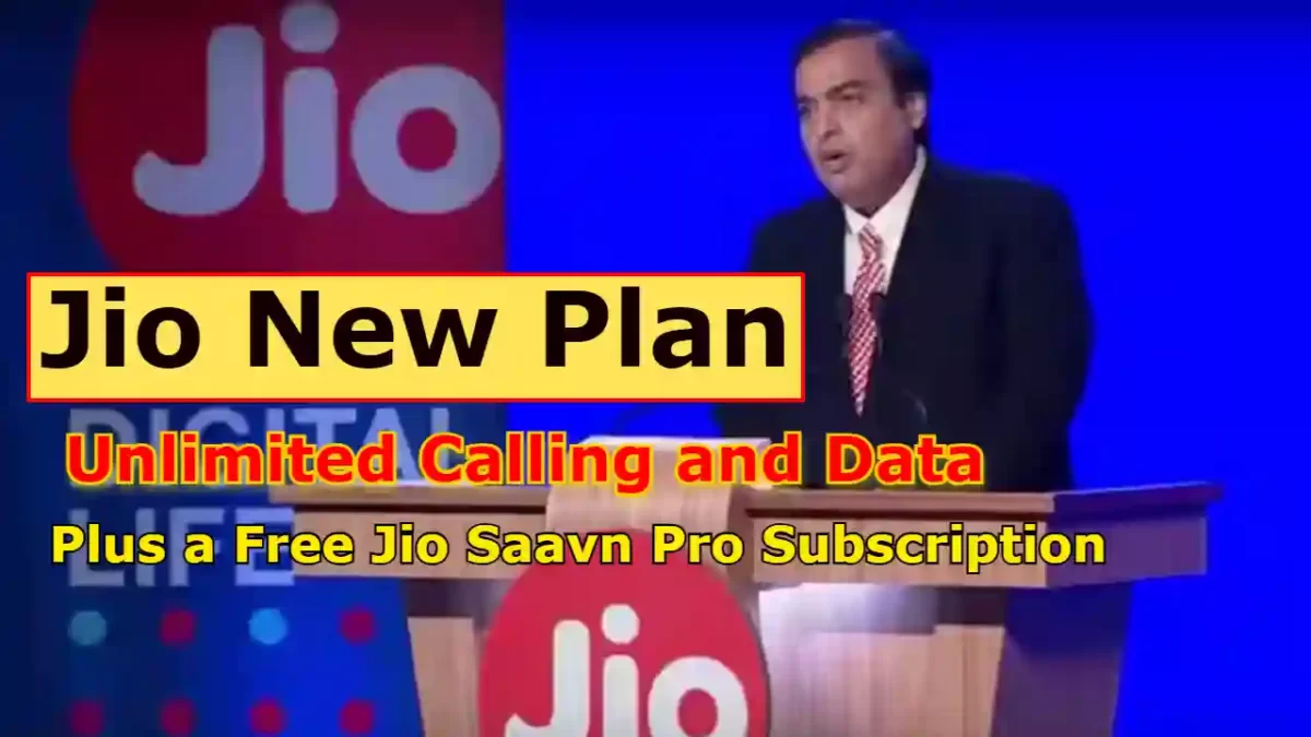 Jio New Plan: Unlimited Calling and Data, Plus a Free Jio Saavn Pro Subscription