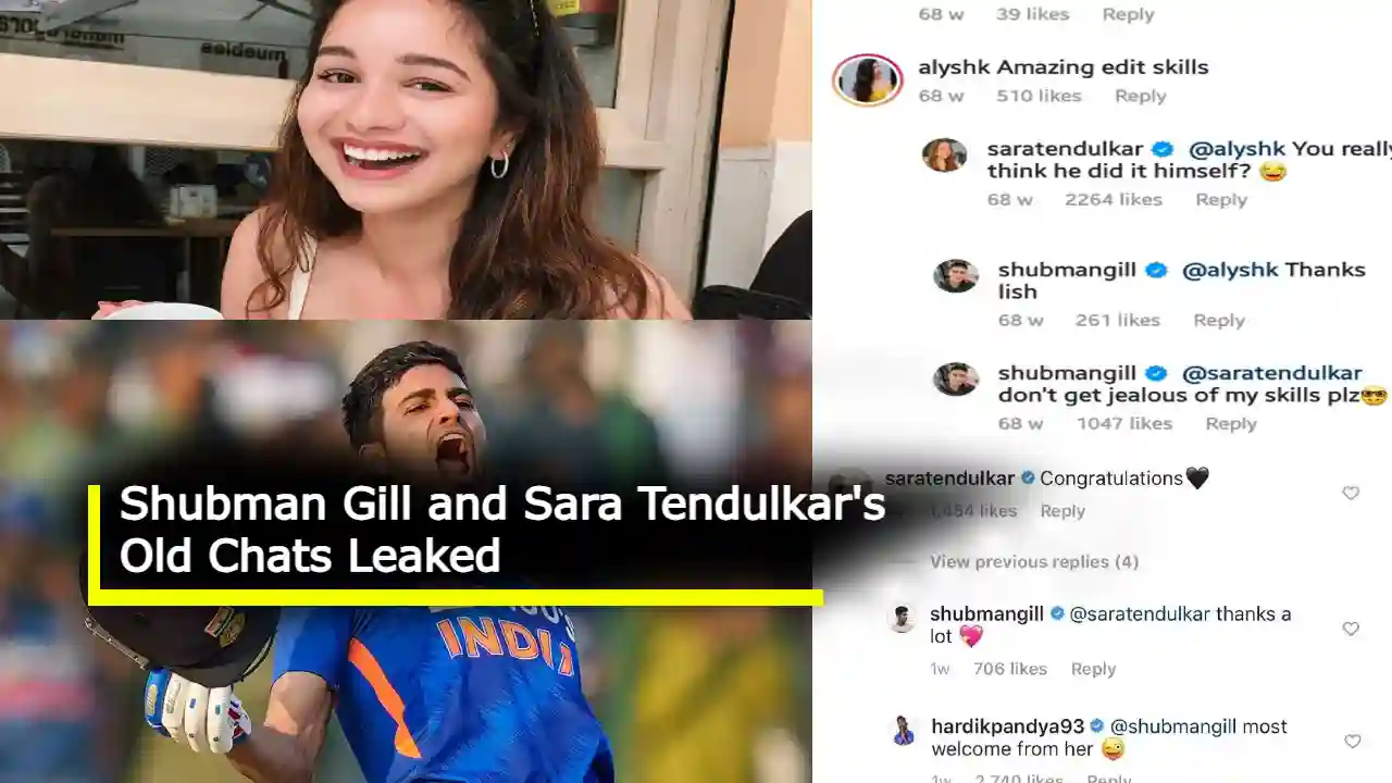 Shubman Gill and Sara Tendulkar's Old Chats Leaked on Social Media, Fuel Dating Rumours