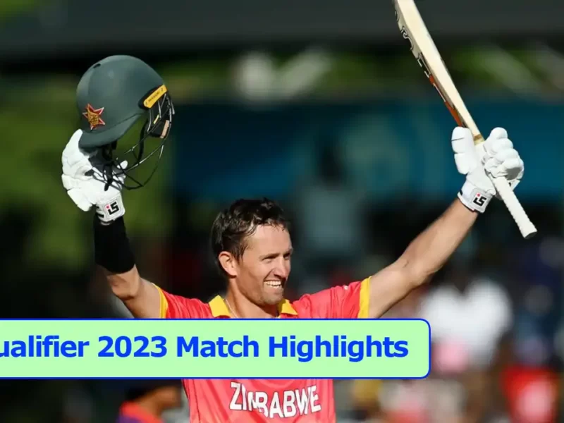 WC Qualifier 2023 Match Highlights: West Indies, Zimbabwe, and Netherlands Win