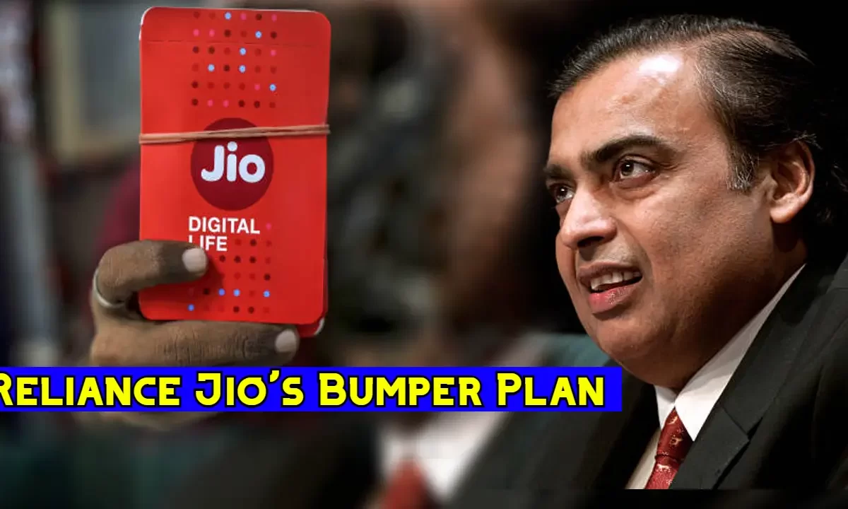 Reliance Jio's Bumper Plan: 208 for a Whole Year Without Worry of Recharge, with 730GB Data