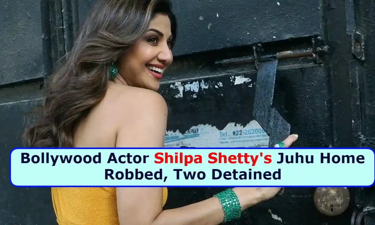 Bollywood Actor Shilpa Shetty's Juhu Home Robbed, Two Detained