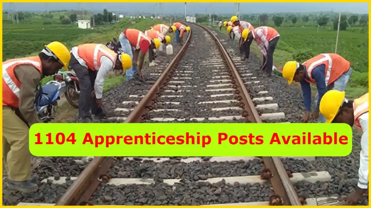 RRC North Eastern Railway 2023: 1104 Apprenticeship Posts Available