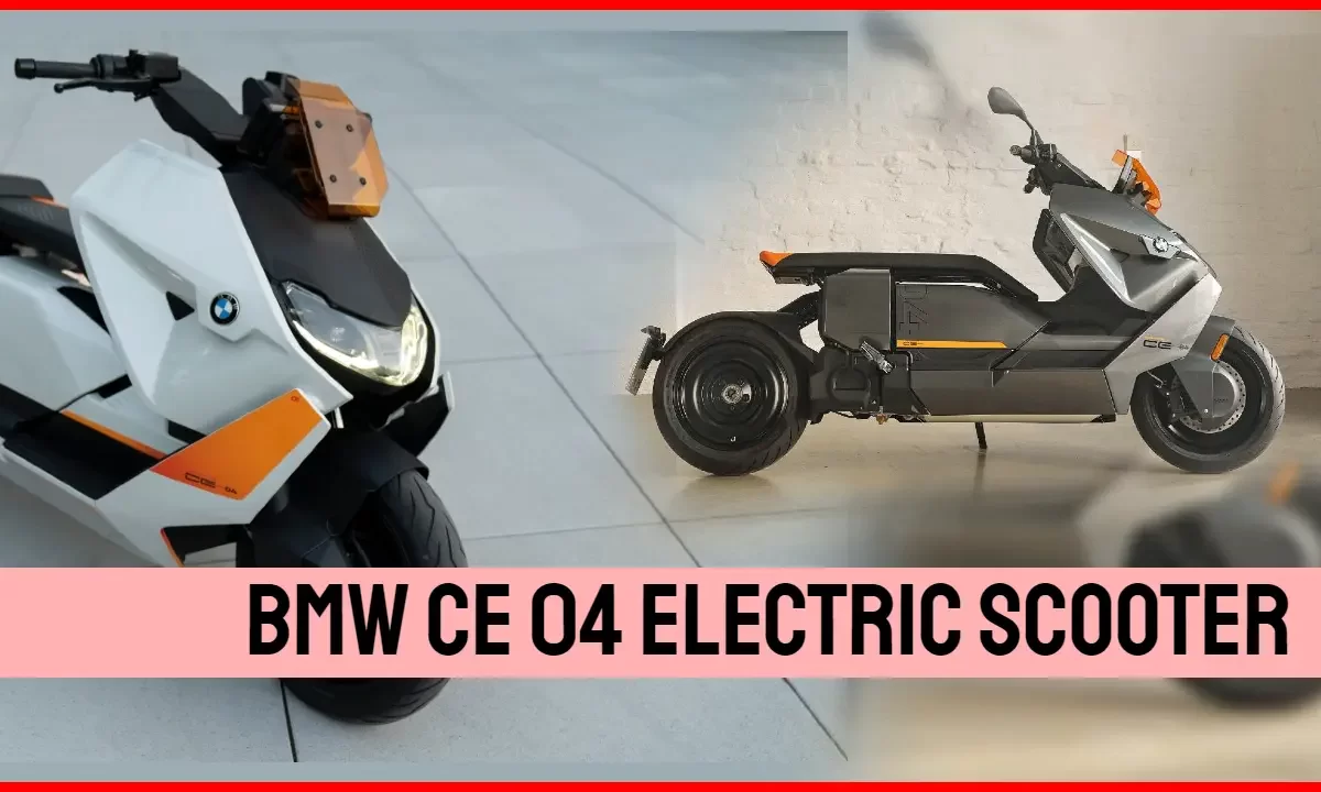 BMW CE 04 Electric Scooter Launched in India: A Premium Electric Scooter with a 90 km Range