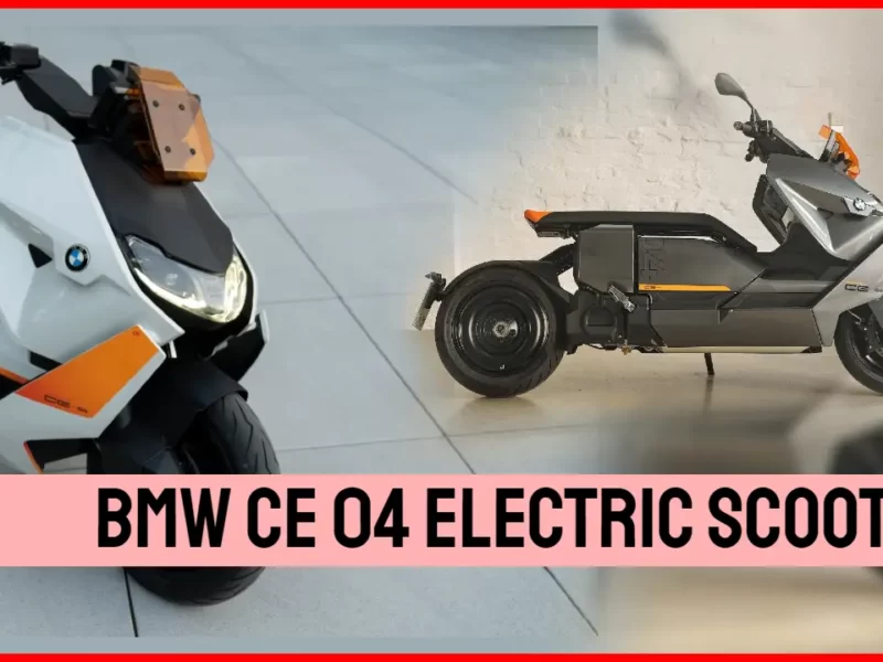 BMW CE 04 Electric Scooter Launched in India: A Premium Electric Scooter with a 90 km Range