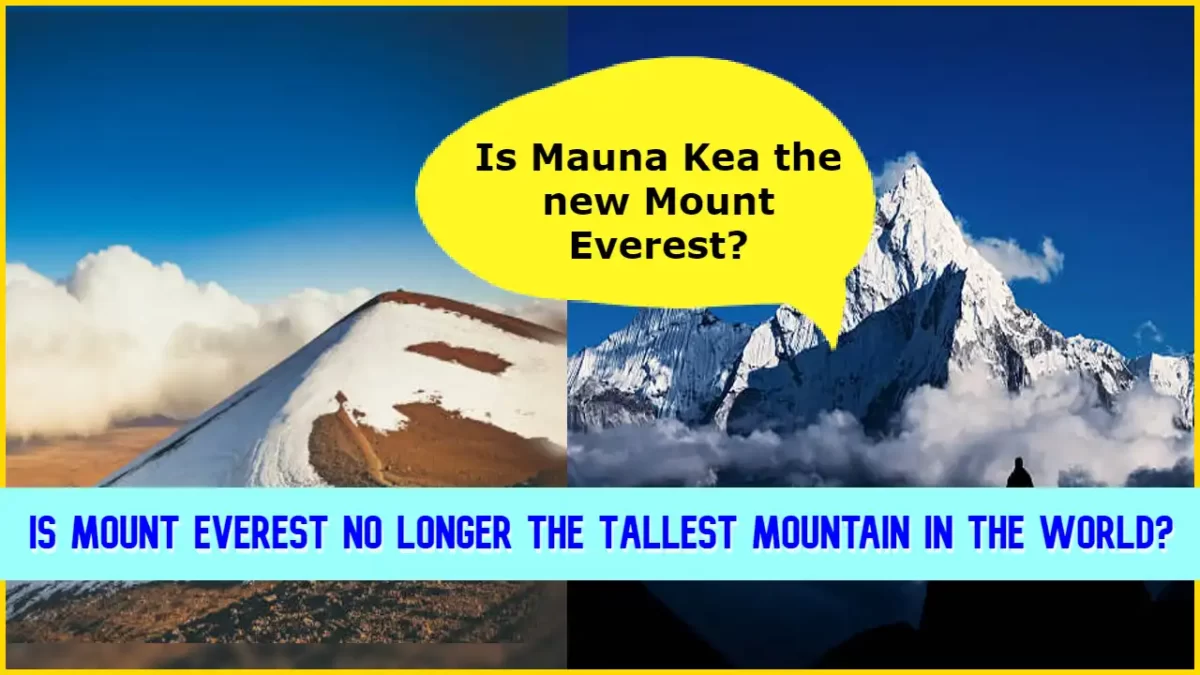 Is Mauna Kea the new Mount Everest? Is Mount Everest No Longer the Tallest Mountain in the World?