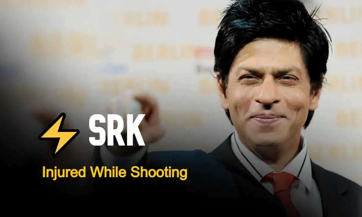 Superstar Shah Rukh Khan was injured while Shooting For an Upcoming Project in Los Angeles!