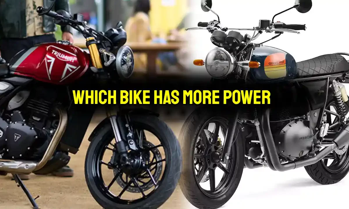 Bajaj-Triumph Speed 400 or Royal Enfield Interceptor 650? Which bike has more power?