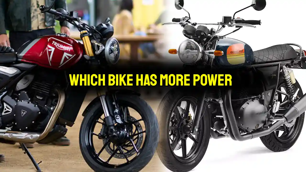 Bajaj-Triumph Speed 400 or Royal Enfield Interceptor 650? Which bike has more power?